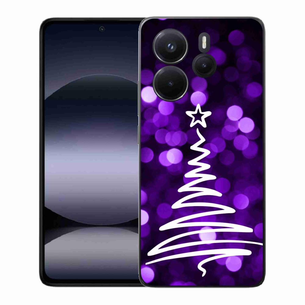 Gél borítás mmCase a Xiaomi Redmi Note 14-hez - fa