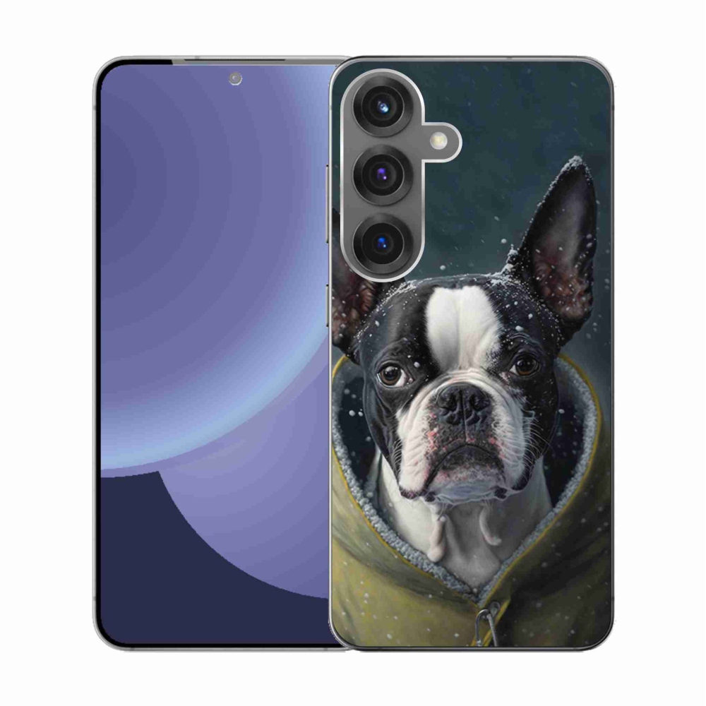 Gél védőhuzat mmCase Samsung Galaxy S25 készülékhez - bulldog