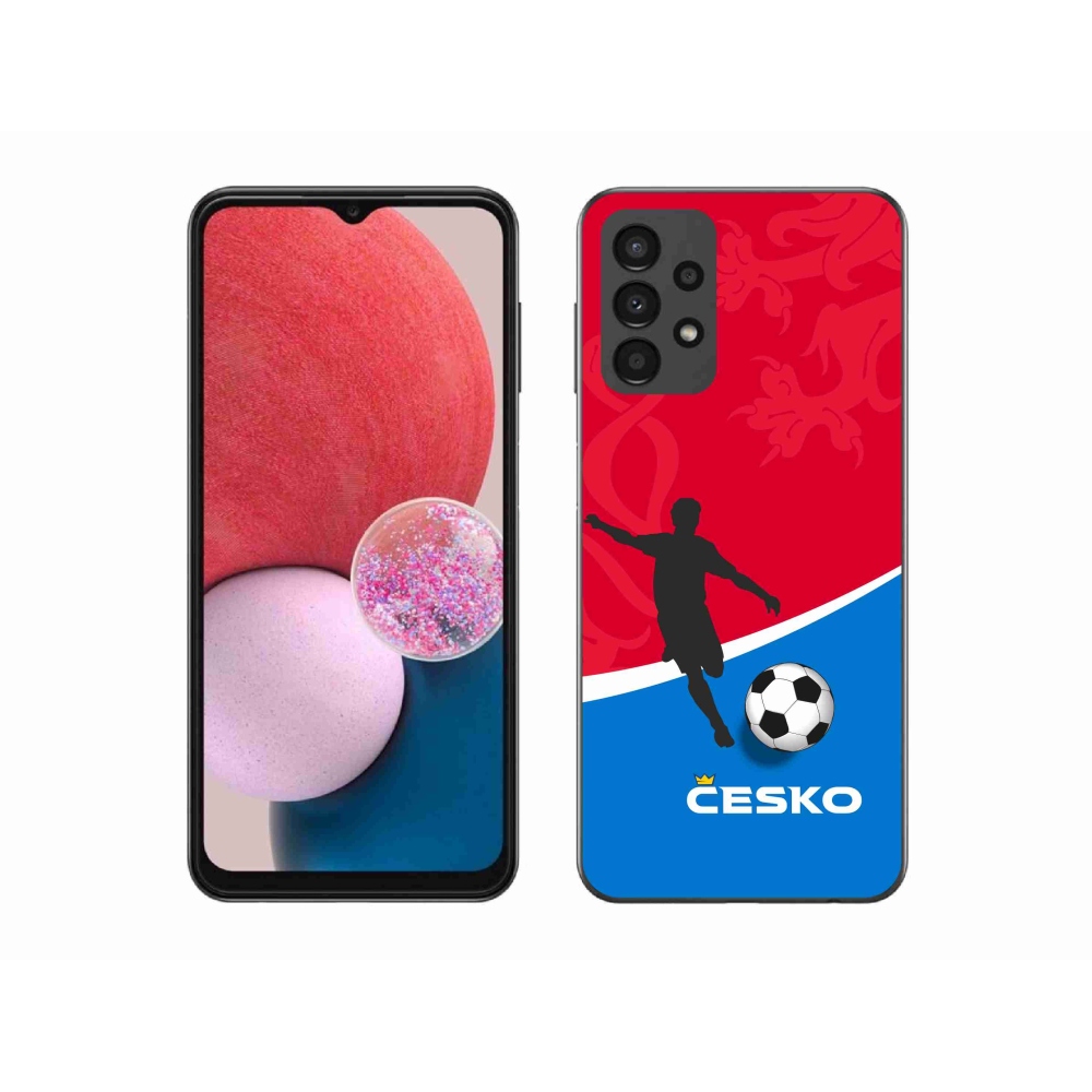 Gél borítás mmCase Samsung Galaxy A13 4G - futball Csehország