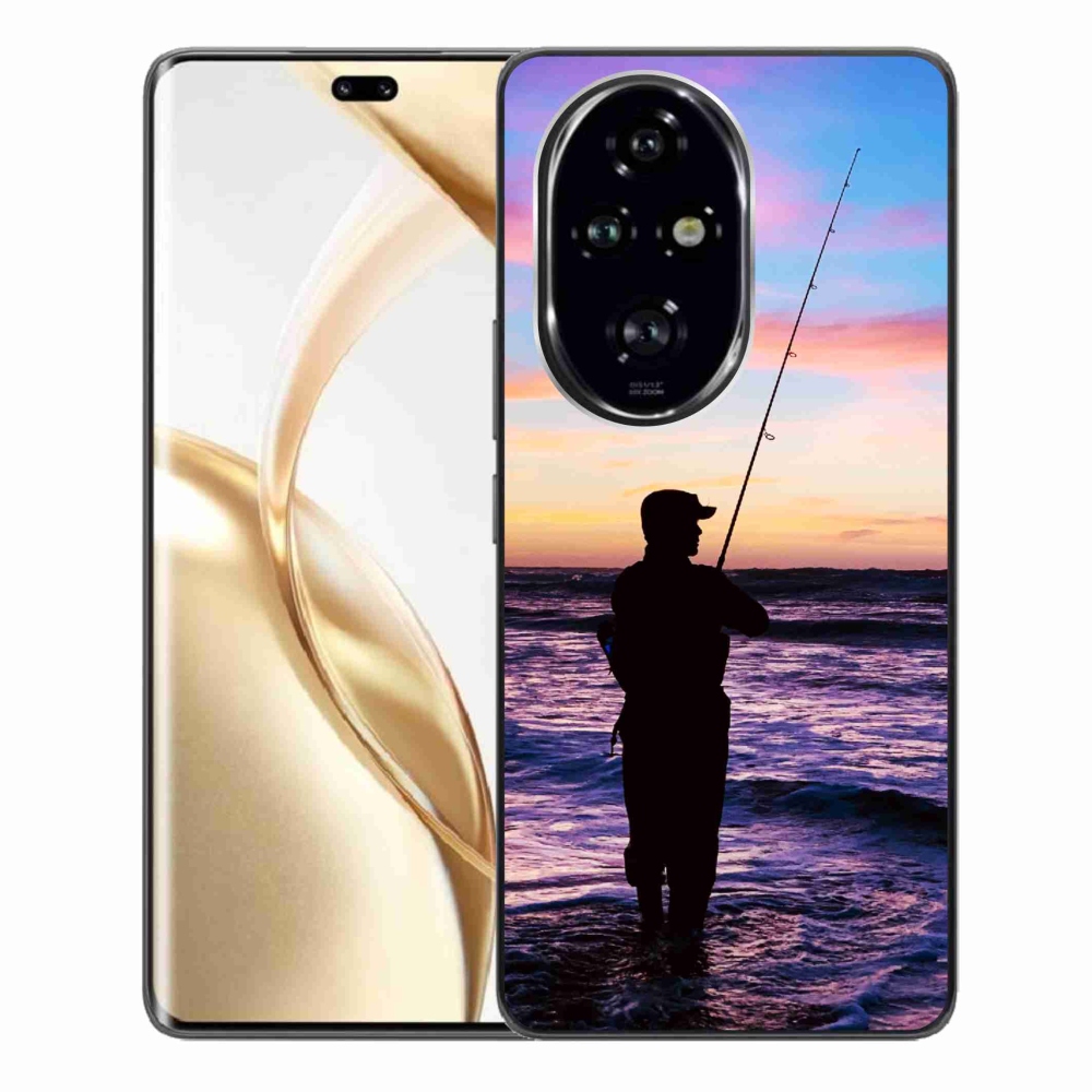 Zselés borítás mmCase a Honor 200 Pro 5G számára - halászat 1