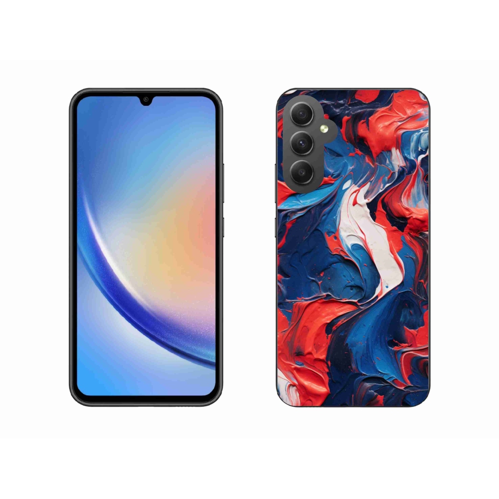 Gél borítás mmCase Samsung Galaxy A34 5G - absztrakt motívum 7