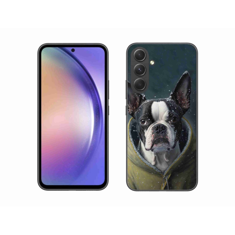 Zselés borítás mmCase Samsung Galaxy A54 5G - bulldog