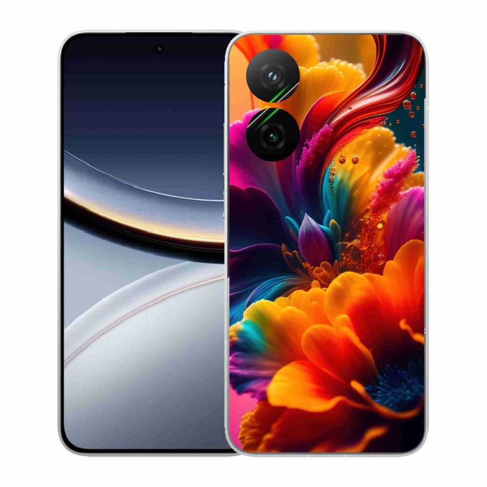 Gél borítás mmCase a Xiaomi Poco F7 5G számára - absztrakt motívum 2