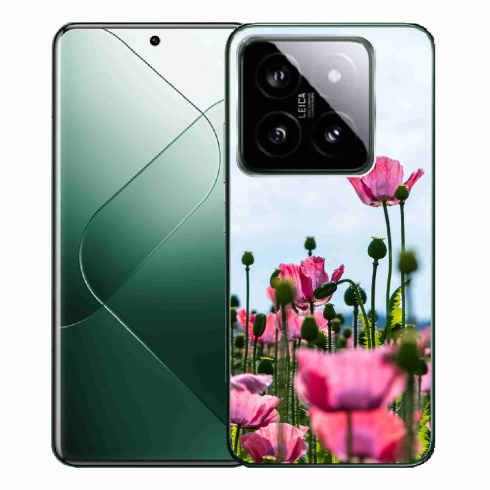 Gél borítás mmCase a Xiaomi 14 Pro-hoz - mákos