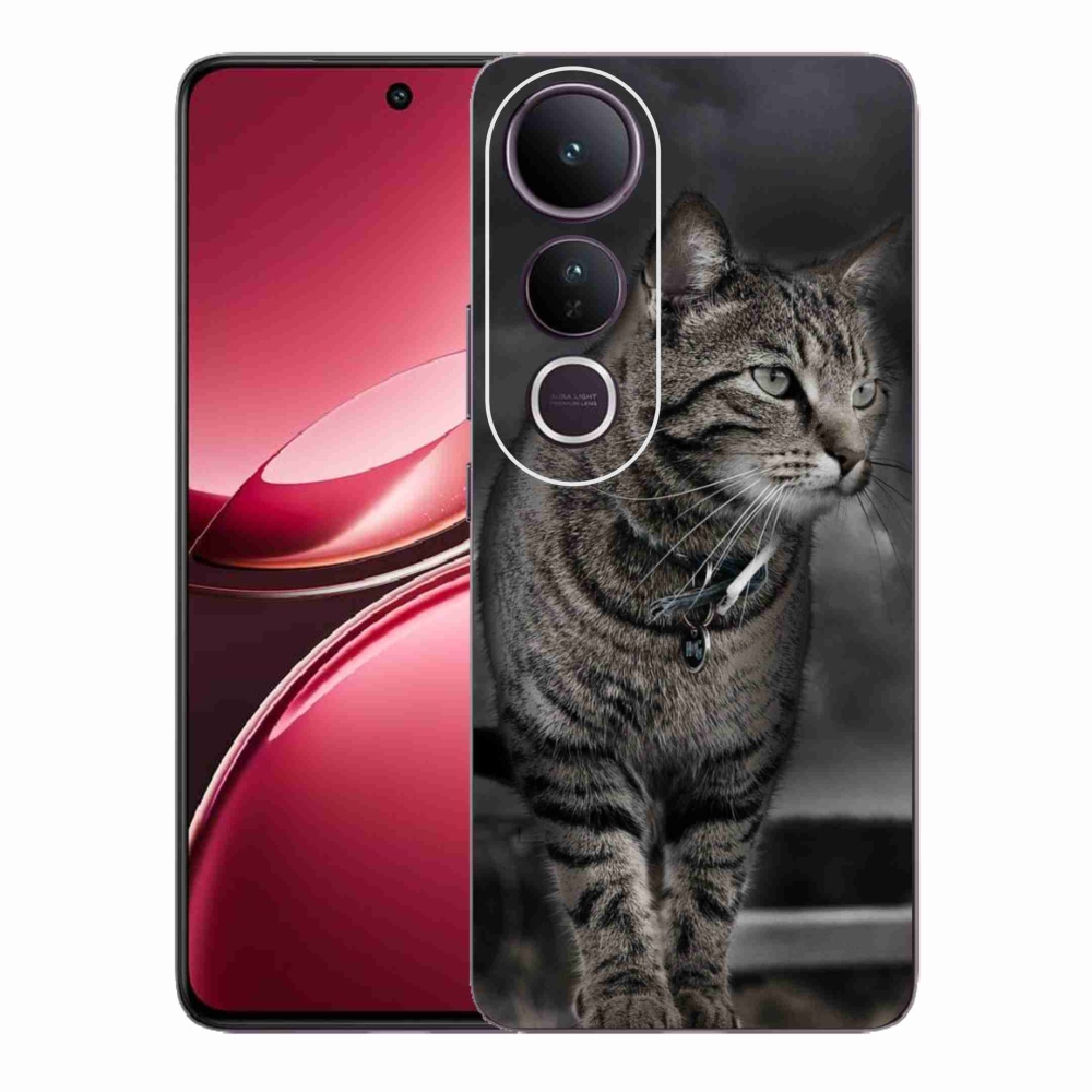 Gél borítás mmCase a Vivo V50 Lite 4G/5G készülékhez - macska