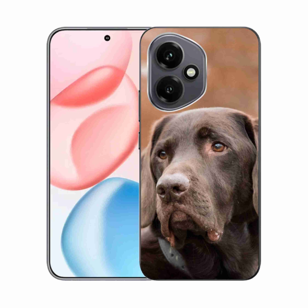 Zselés borítás mmCase a Honor 400-hoz - barna labrador