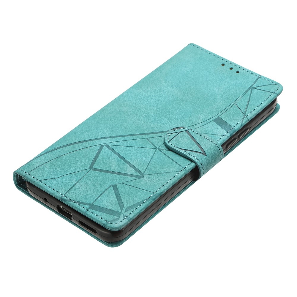 Háromszögek könyv tok Xiaomi 15T Pro - teal - teal