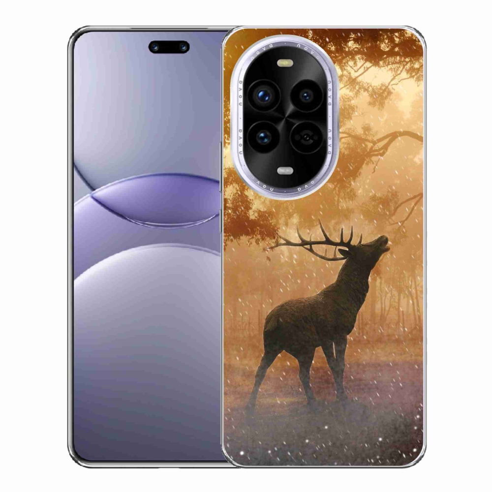 Zselés borítás mmCase a Huawei Nova 13 Pro 5G-n - szarvasok a vadászaton
