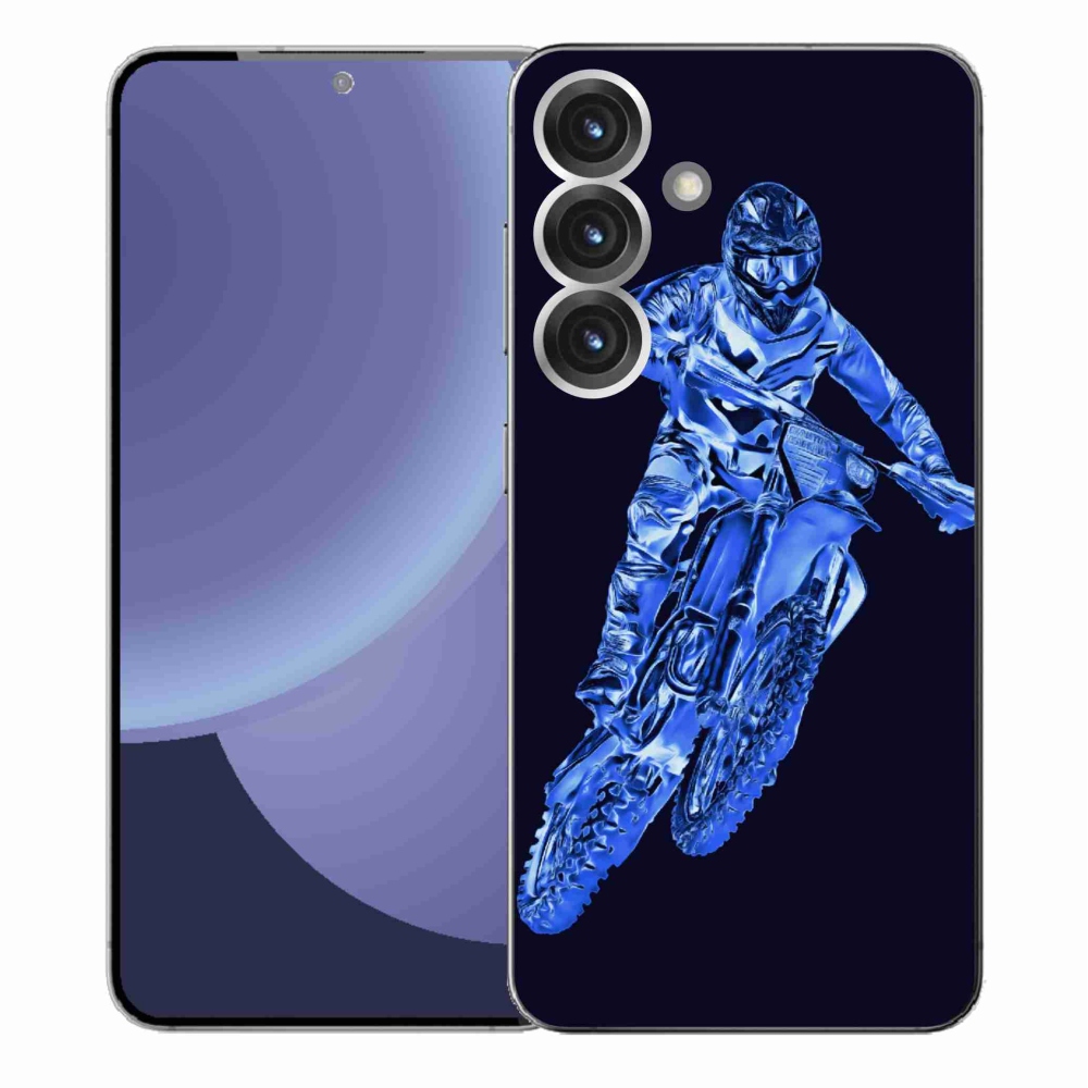 Zselés borítás mmCase Samsung Galaxy S25+ - motocross 1