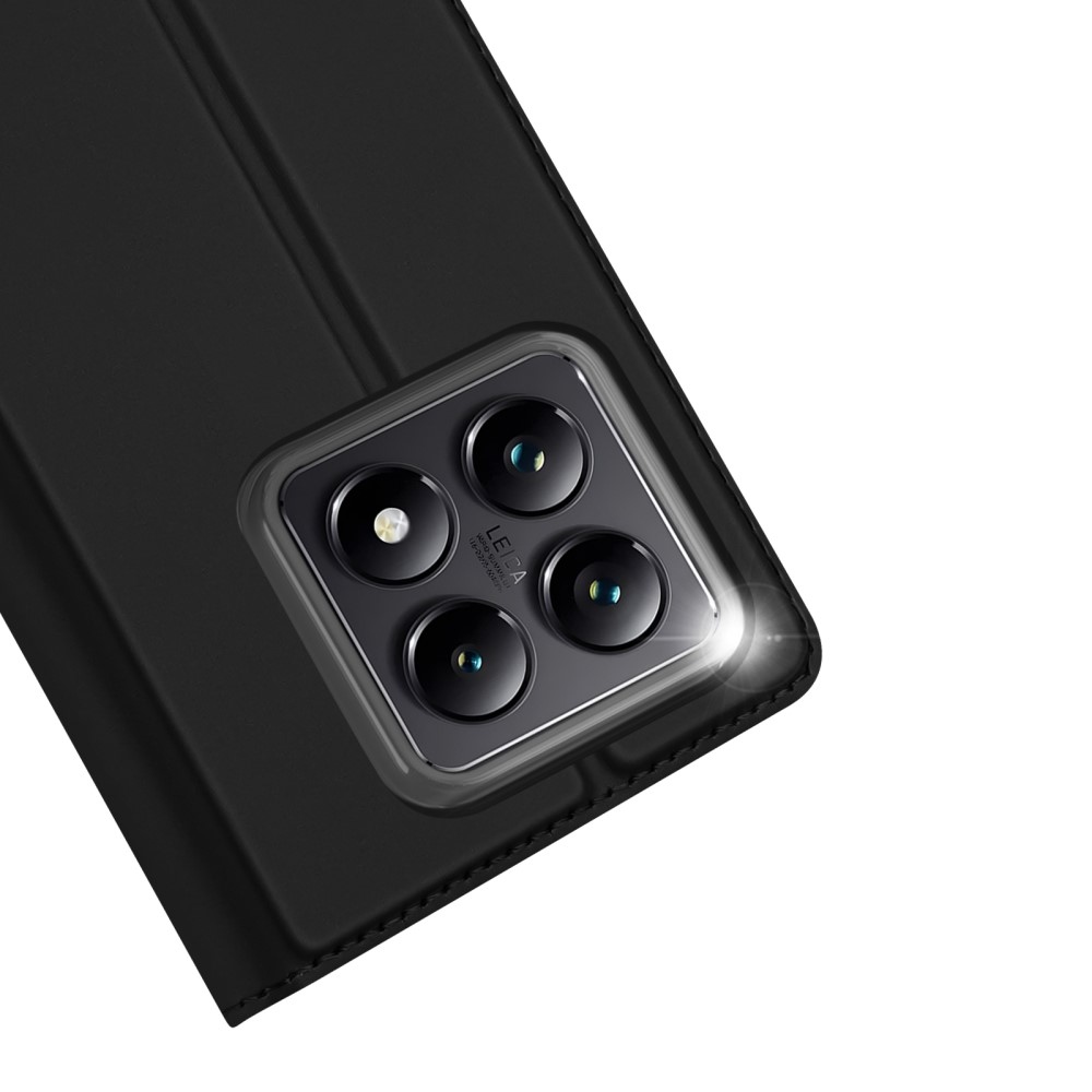 DUX könyvtáska Xiaomi 14T-hez - fekete