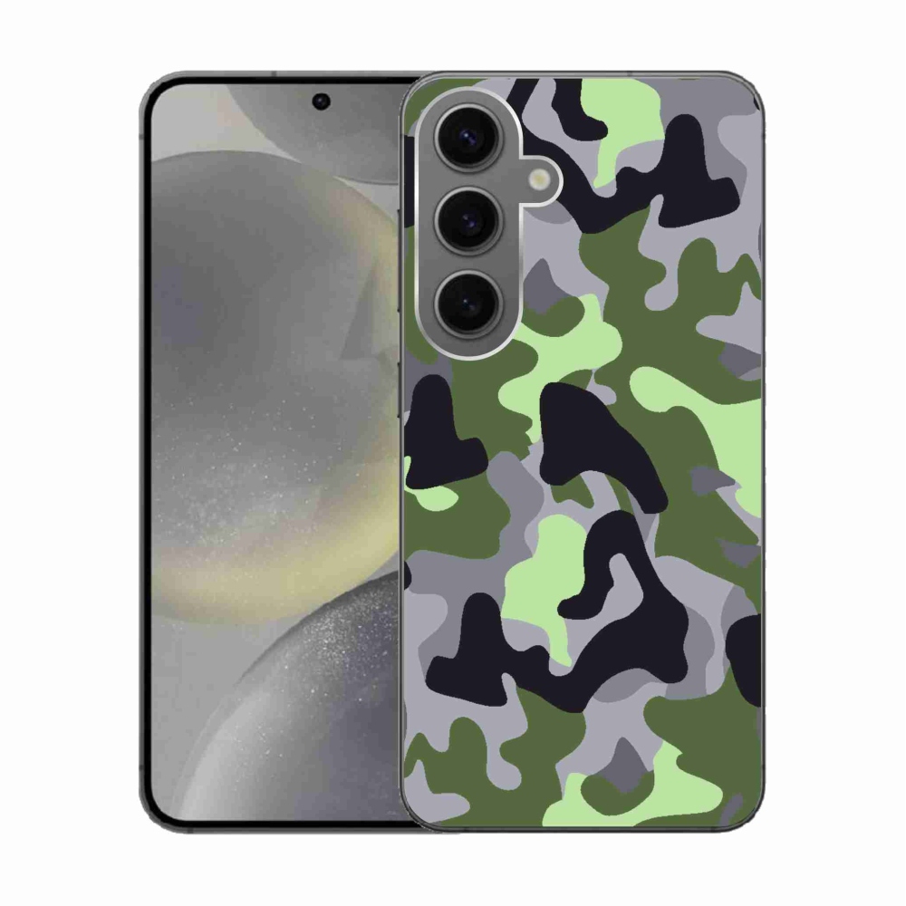 Gél védőhuzat mmCase Samsung Galaxy S24 készülékhez - terepszínű minta 7