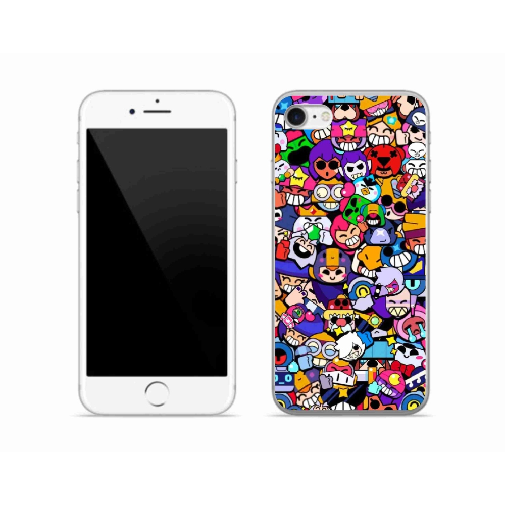 Gél védőhuzat mmCase iPhone SE (2022) - brawl stars 2