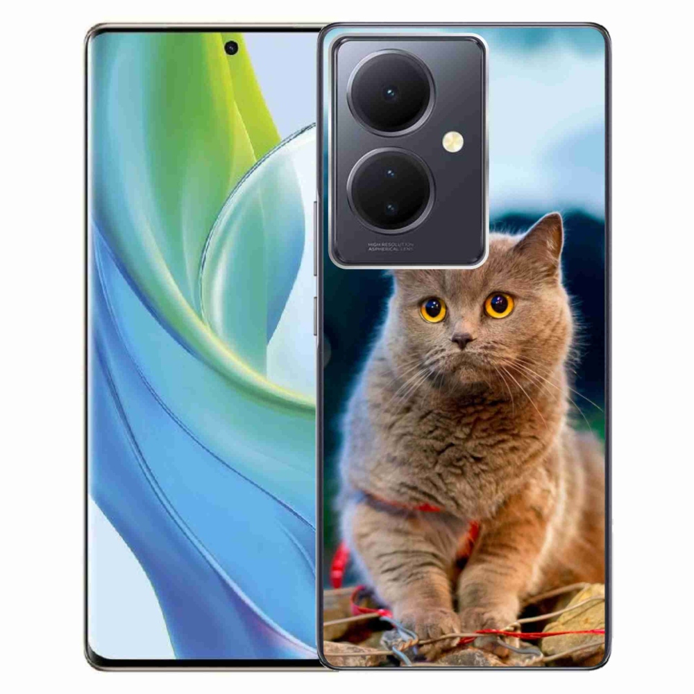 Gél védőburkolat mmCase a Vivo V29 Lite 5G készülékhez - Brit kék 2