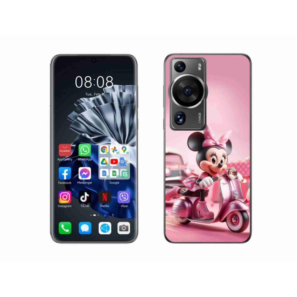 Zselés borítás mmCase a Huawei P60 Pro készülékhez - minnie 1