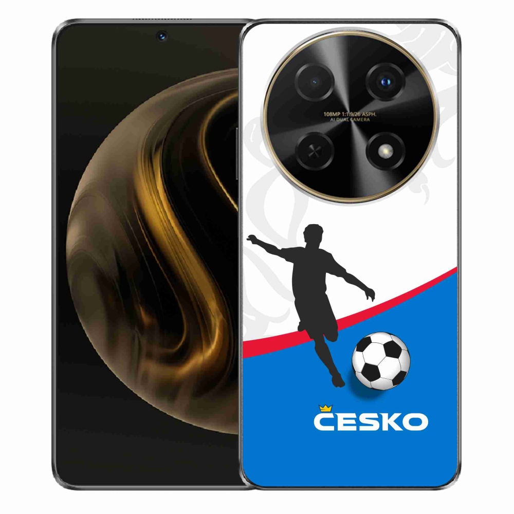 Gél borítás mmCase a Huawei Nova 12i - futball Csehország 1
