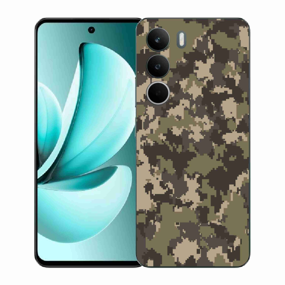 Zselés borítás mmCase a Realme C71 készülékhez - álcázó minta 12