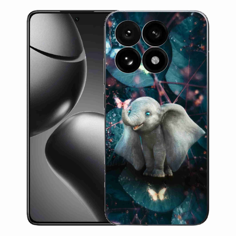 Gél borítás mmCase a Xiaomi 15T-hez - aranyos elefánt
