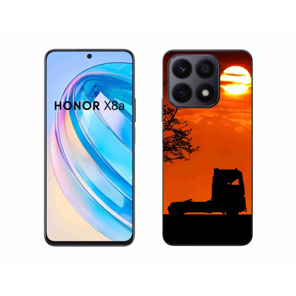 Zselés borítás mmCase a Honor X8a készülékhez - teherautó 3