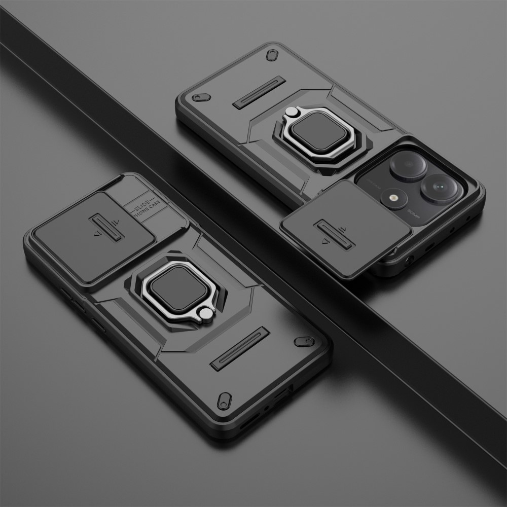 Lencseálló borítás a Xiaomi Redmi Note 14 5G készülékhez - fekete