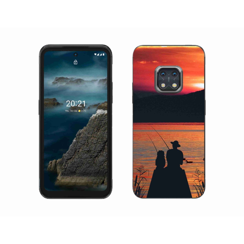 Zselés borítás mmCase a Nokia XR20 készülékhez - halászat 3