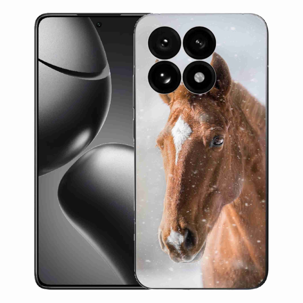 Gél borítás mmCase a Xiaomi 15T-hez - barna ló 2