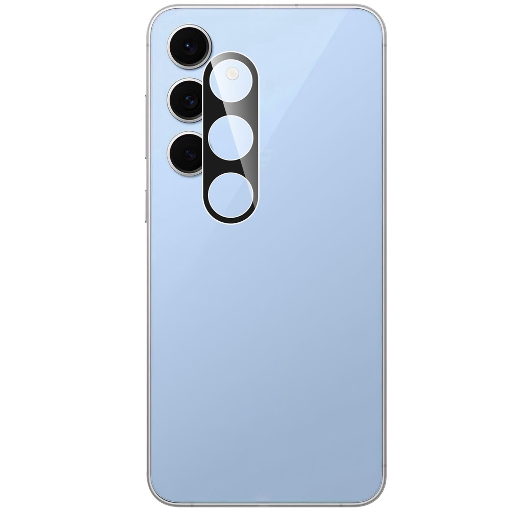 Kamera lencse üveg a Samsung Galaxy S25 FE fényképezőgépen - fekete