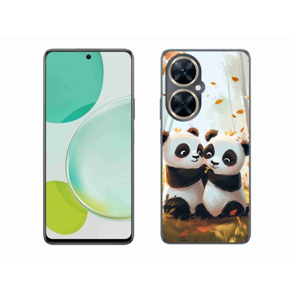 Gél borítás mmCase a Huawei Nova 11i készülékhez - pandák