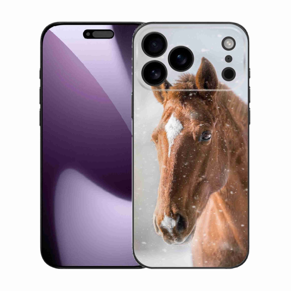 Gél védőhuzat mmCase iPhone 17 Pro Max készülékhez - barna ló 2