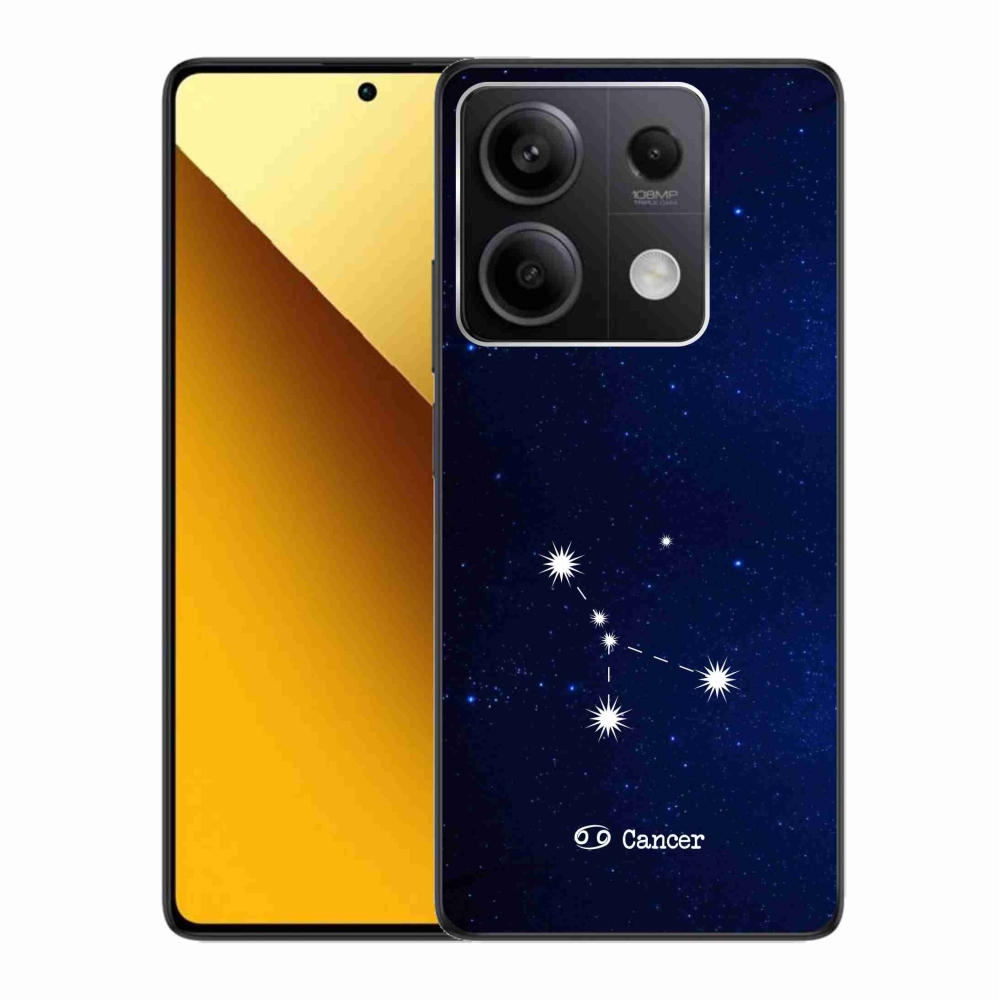 Gél borítás mmCase a Xiaomi Redmi Note 13 5G számára - csillagkép Rák