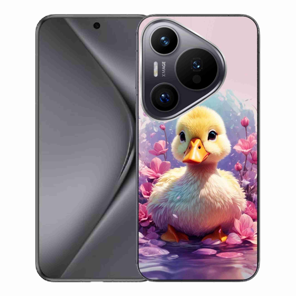 Zselés borítás mmCase a Huawei Pura 70 Pro készülékhez - kacsa