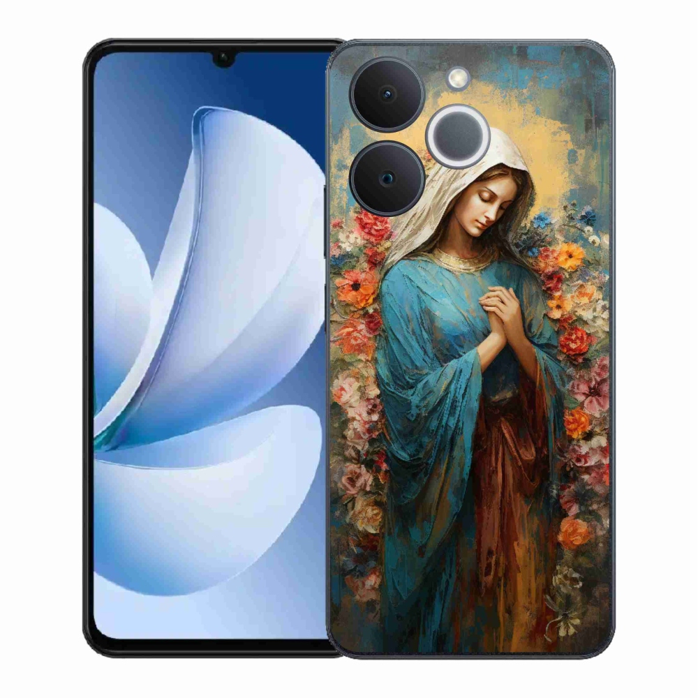 Gél borítás mmCase a Realme Note 70T-hez - szent nő