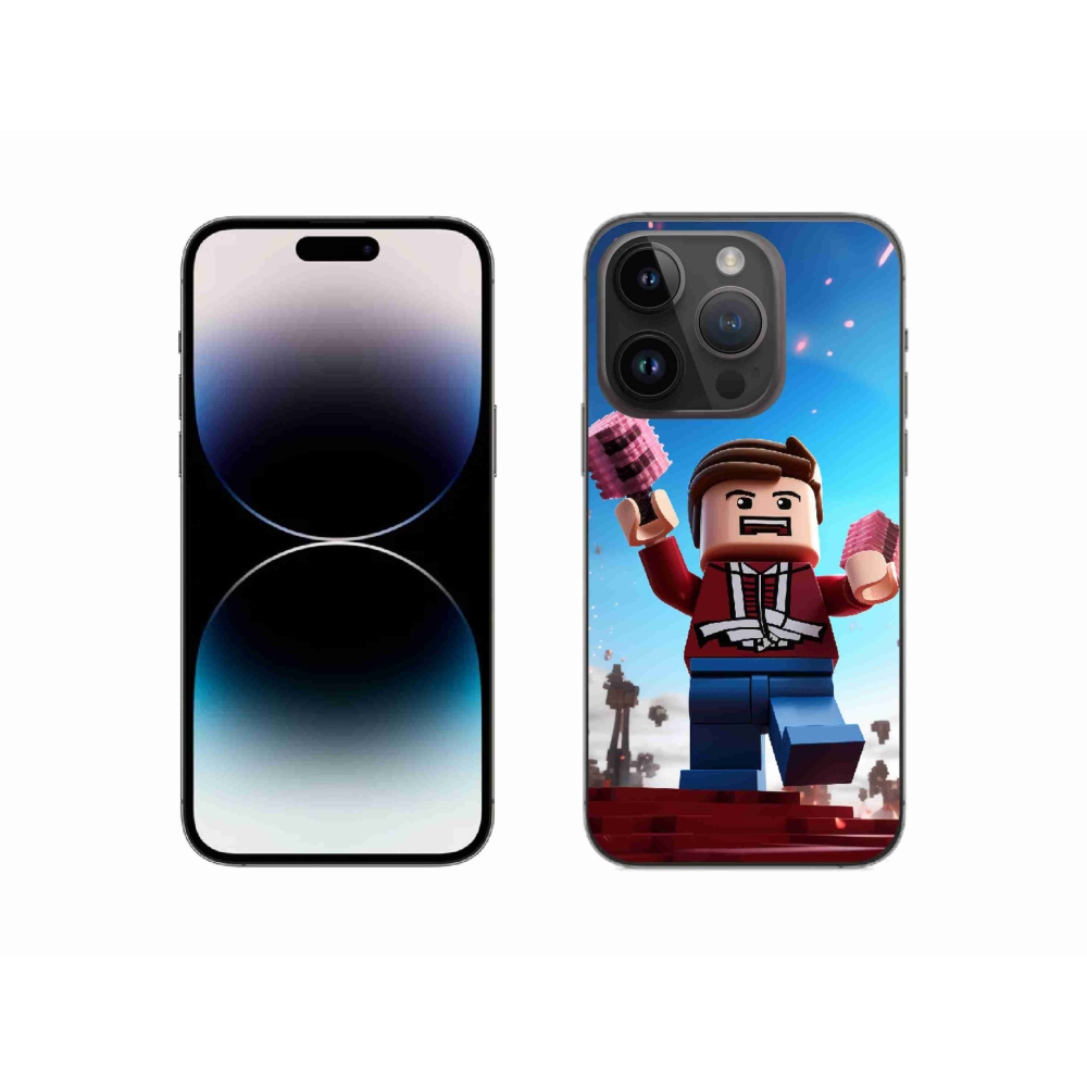 Zselés borítás mmCase iPhone 14 Pro 6.1 készülékhez - roblox 2