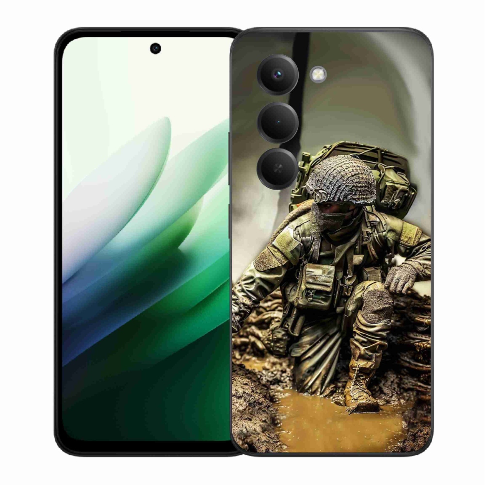 Gél borítás mmCase a Xiaomi Redmi 15 5G - katonákhoz