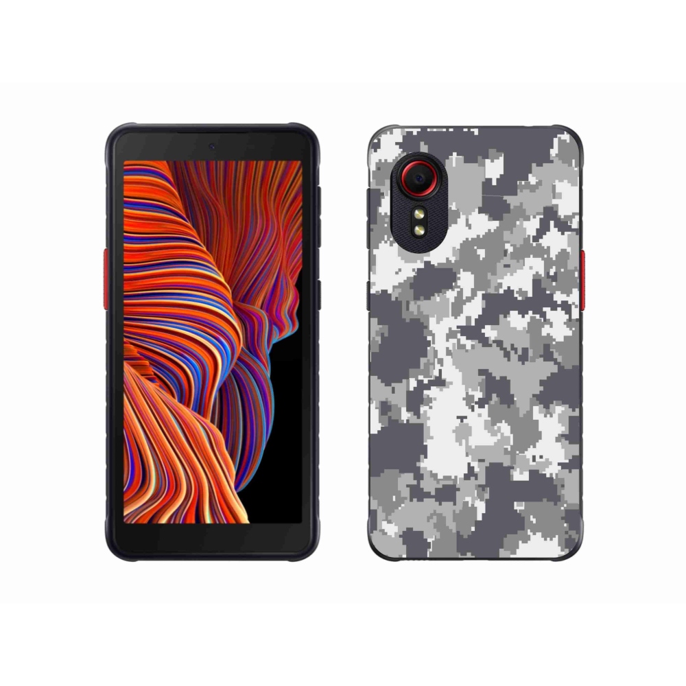 Zselés borítás mmCase Samsung Galaxy Xcover 5 készülékhez - terepszínű minta 2
