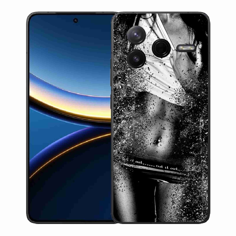 Gél borítás mmCase a Xiaomi Poco F7 Pro számára - szexi nő 1