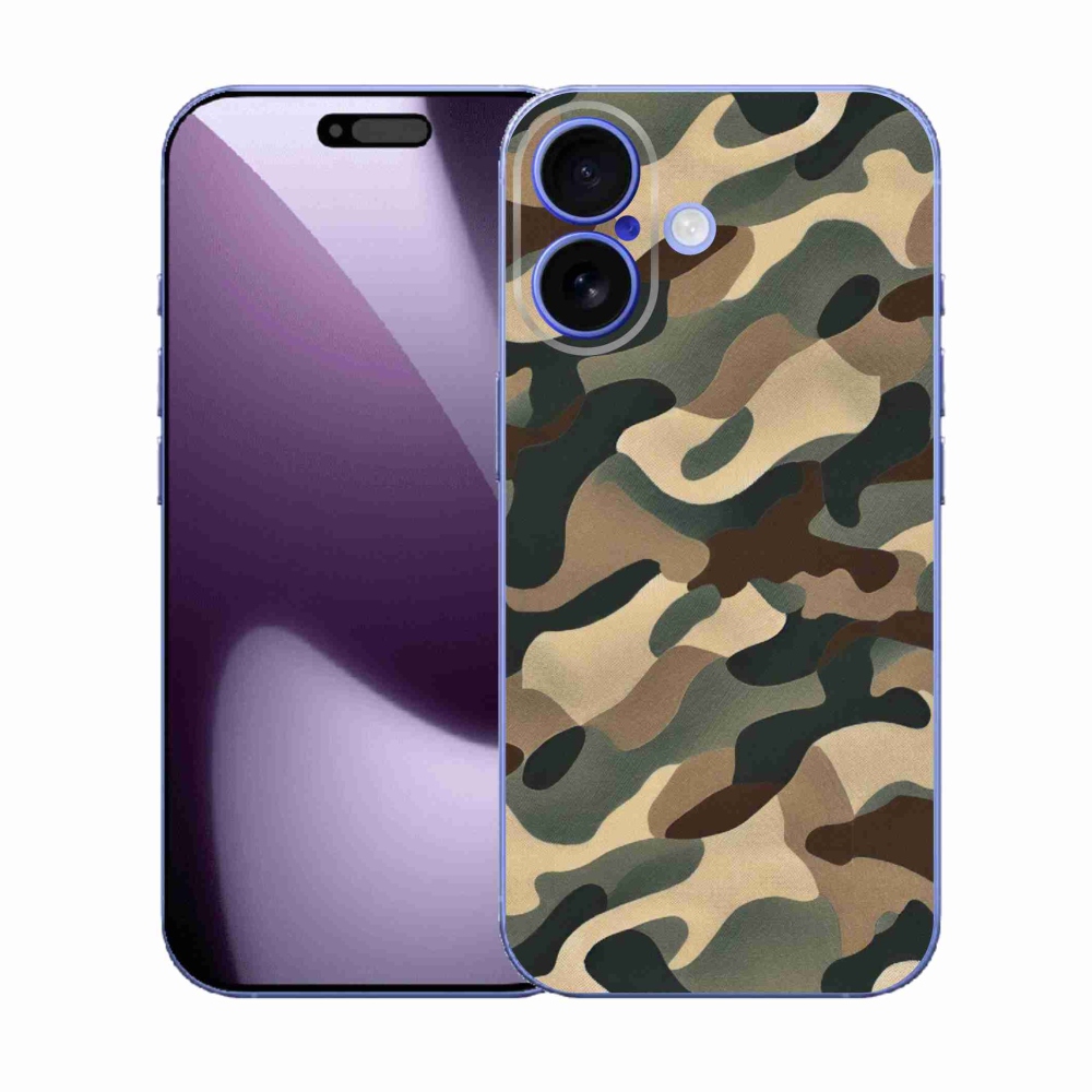 Zselés borítás mmCase iPhone 17 készülékhez - terepszínű minta 11