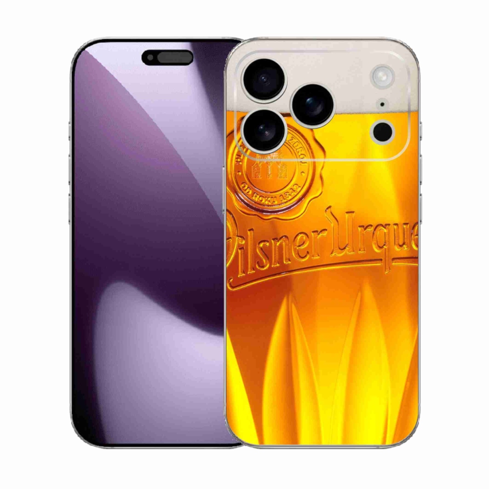 Zselés borítás mmCase iPhone 17 Pro készülékhez - sör