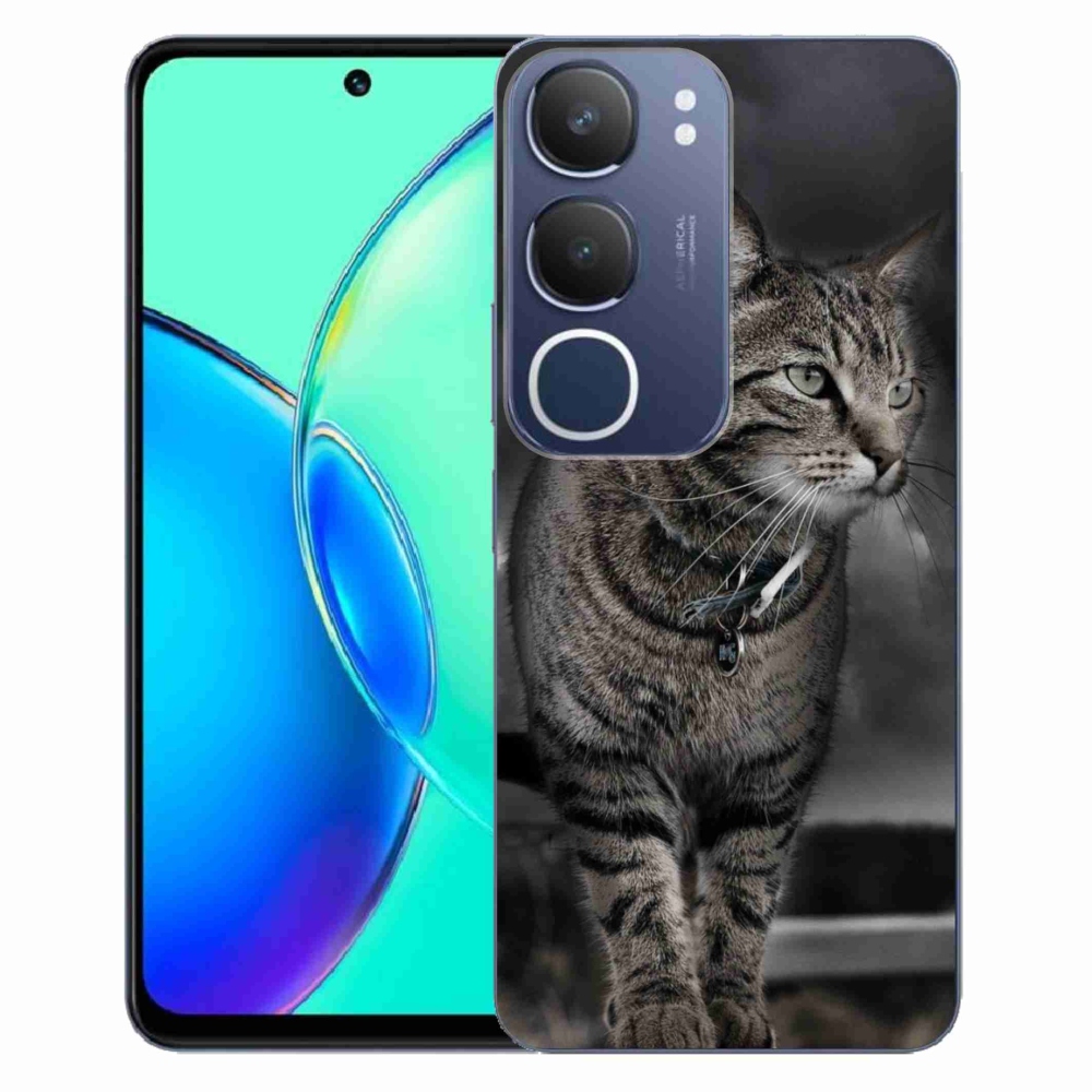 Zselés borítás mmCase a Vivo Y19s készülékhez - cat