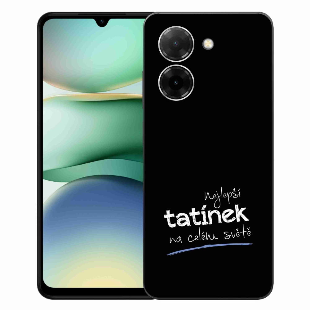 Gél borító mmCase a Xiaomi Redmi A5 (173.45x79.35x8.45mm) - legjobb apuci 4 fekete háttérrel