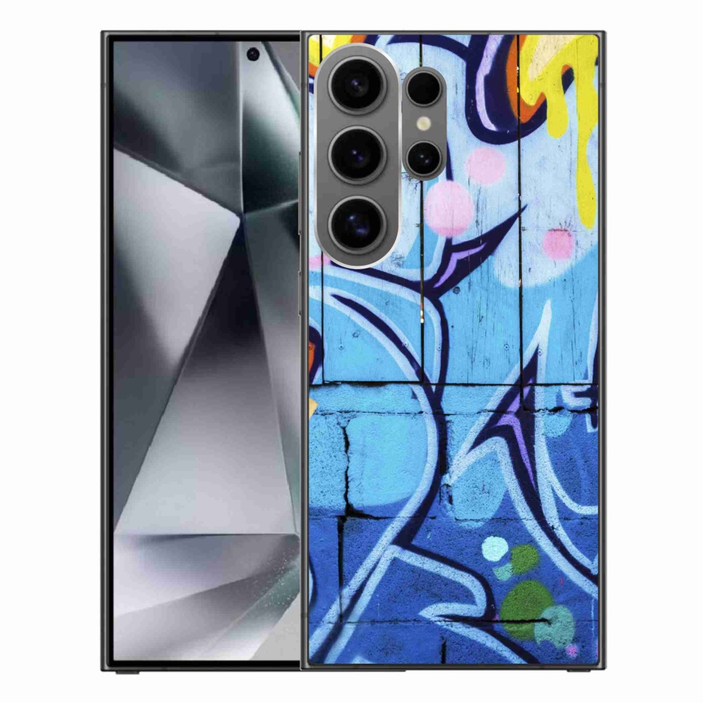Gél védőhuzat mmCase Samsung Galaxy S24 Ultra - graffiti