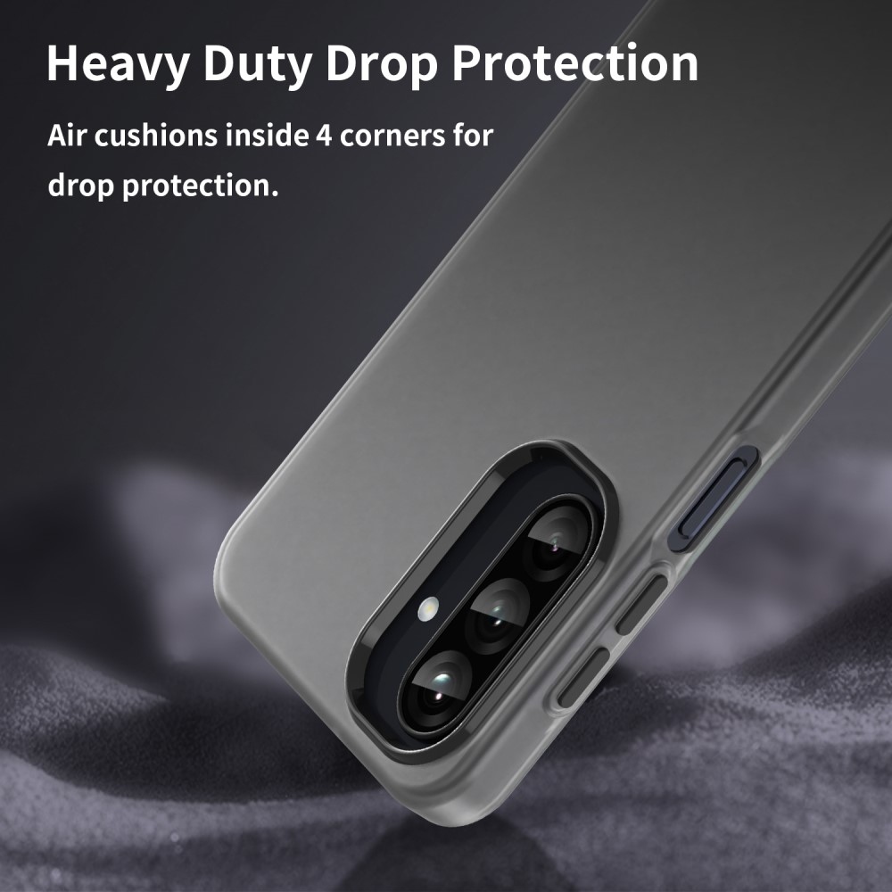 Candys matt zselés tok Samsung Galaxy A26 5G - fekete