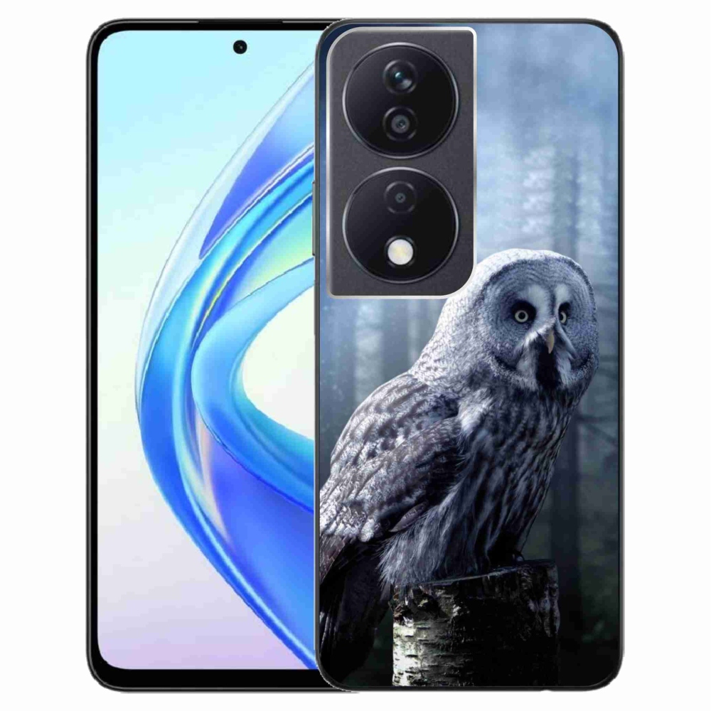 Gél védőhuzat mmCase a Honor X7b/Honor 90 Smart készülékhez - bagoly