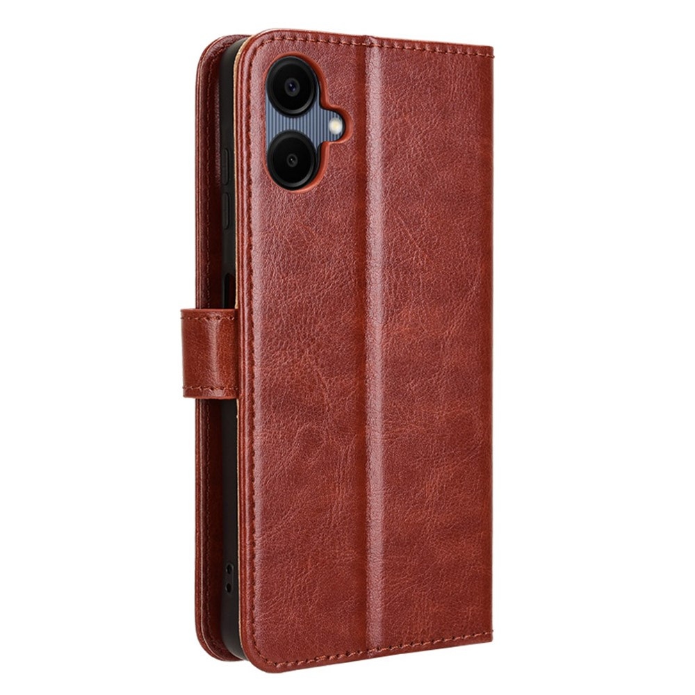 Őrült könyves tok Samsung Galaxy A06 4G - barna