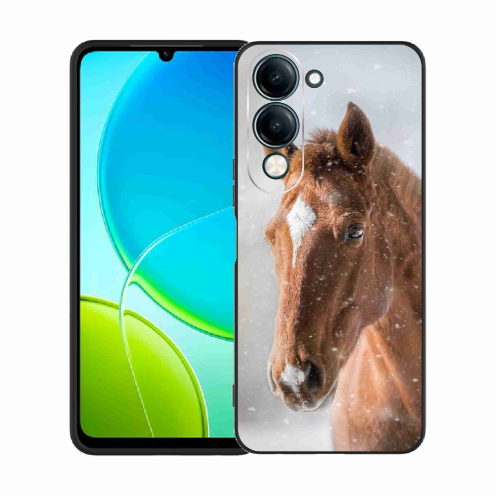 Zselés borítás mmCase a Vivo Y29s 5G-hez - barna ló 2