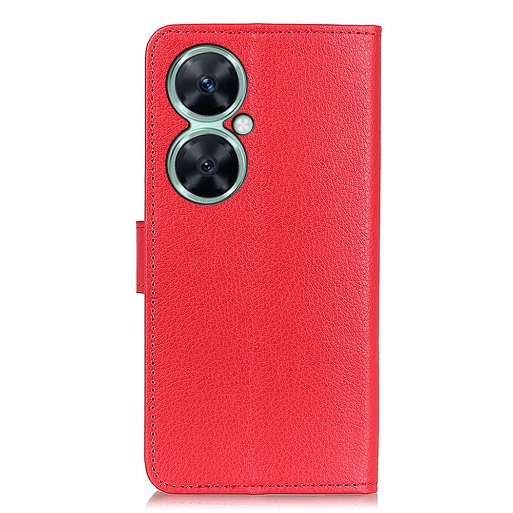 Litchie könyvtáska Huawei Nova 11i készülékhez - piros