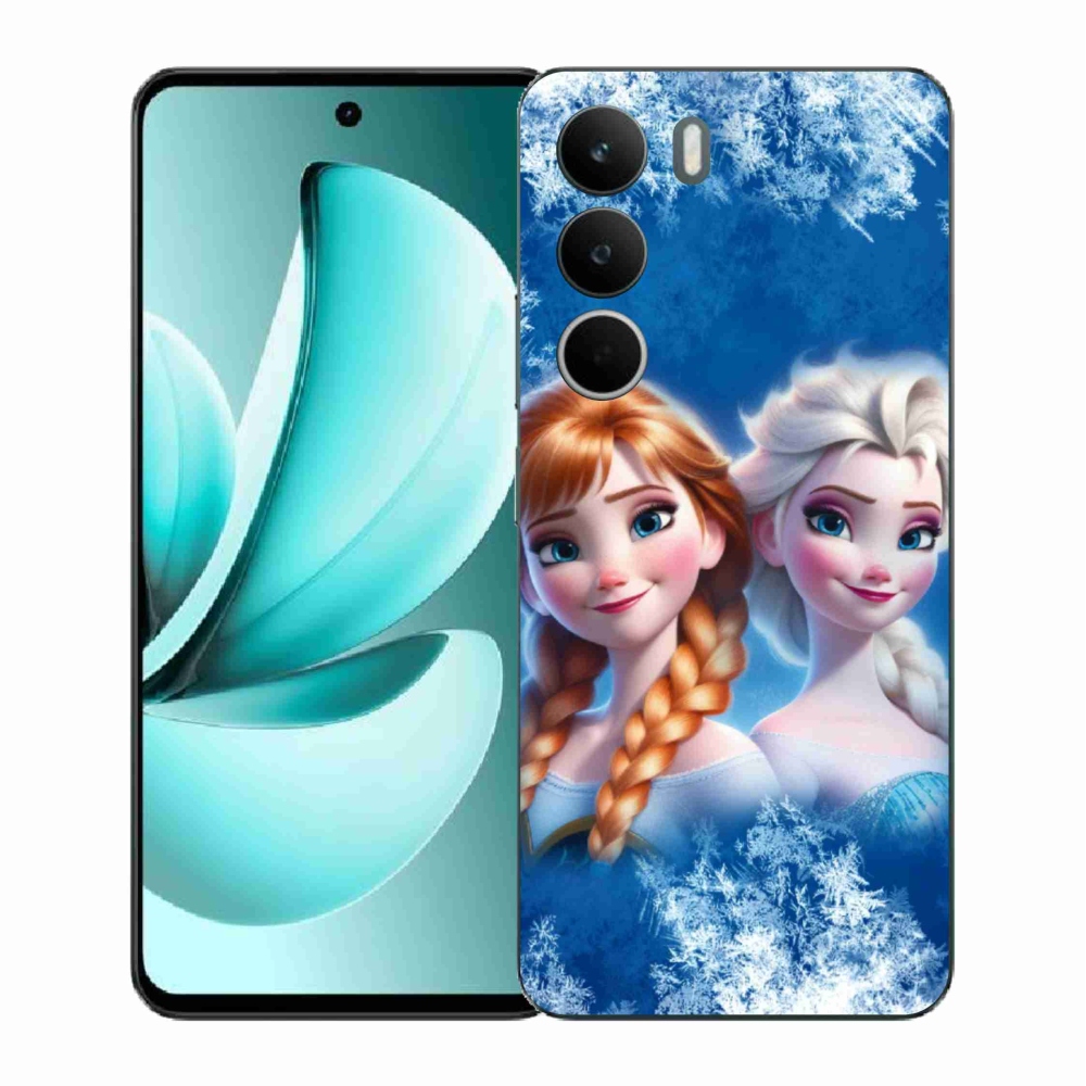 Gél borítás mmCase a Realme C71 készülékhez - Ice Kingdom 2