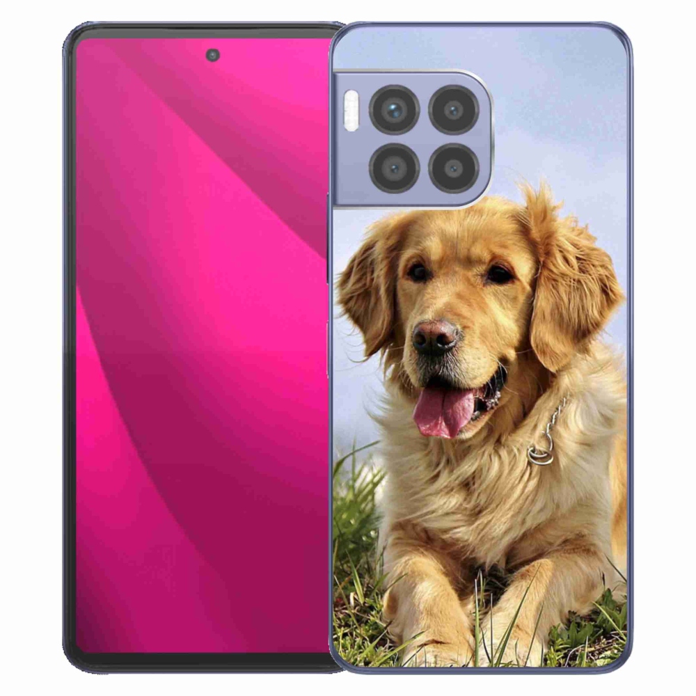 Zselés borítás mmCase a T-Mobile T Phone 2 Pro készülékhez - arany retriever