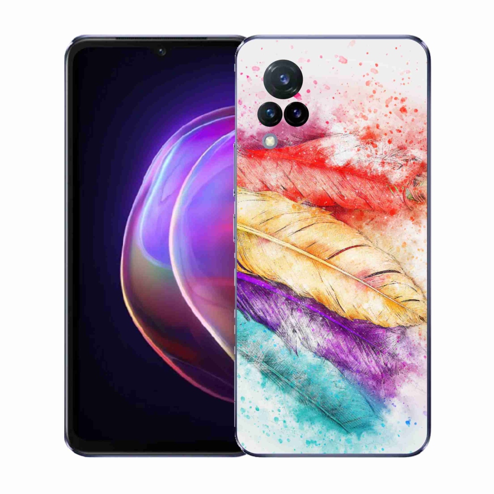 Gél borító mmCase a Vivo V21 4G/5G készülékhez - színes toll