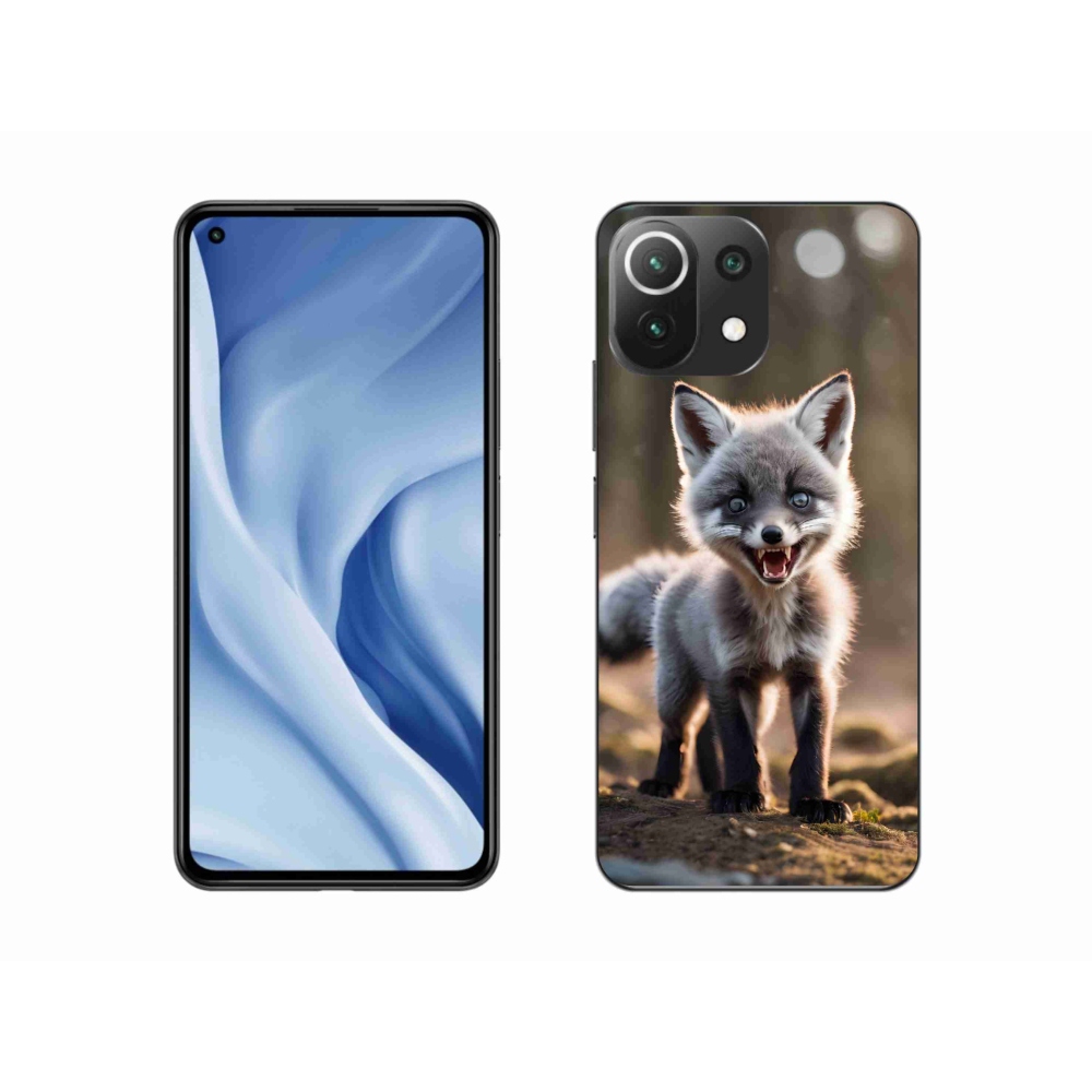 Gélburkolat mmCase a Xiaomi 11 Lite 5G NE számára - angry fox