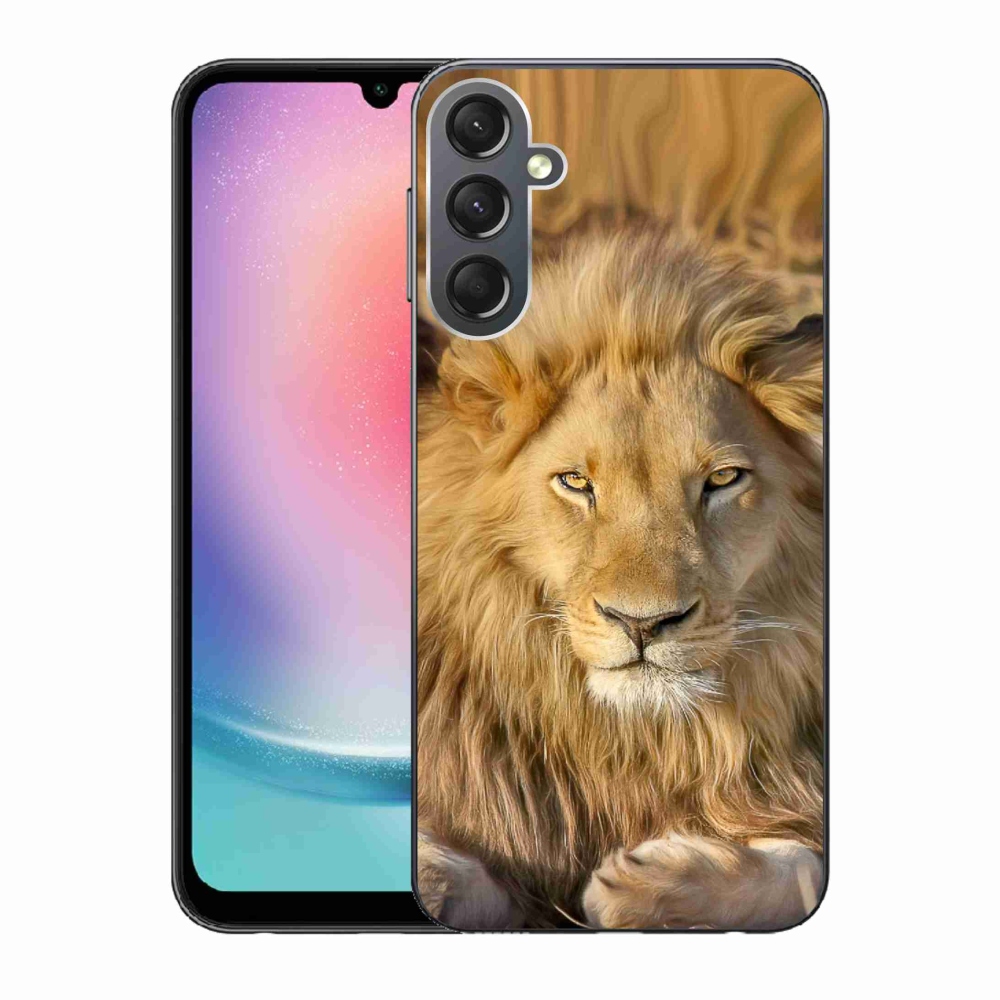 Gél védőburkolat mmCase Samsung Galaxy A24 - Lion 2 számára
